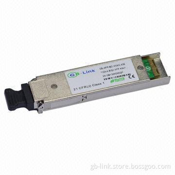 10Gb/s BIDI XFP 40km Transceiver with 0 to 70°C Temperature Range